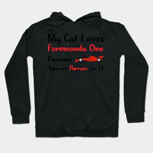 My Cat Loves Formeowla One Hoodie